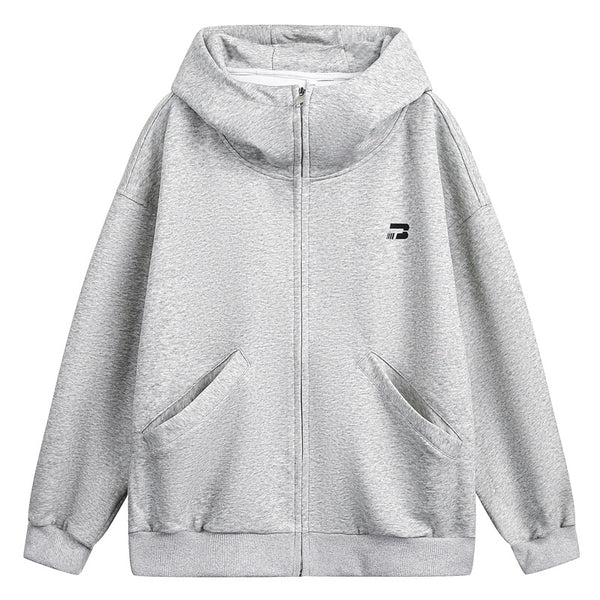 Retro Sports Embroidered Hoodie Men And Women