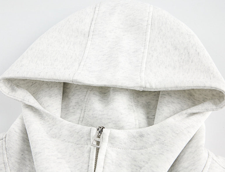 Retro Sports Embroidered Hoodie Men And Women