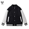 2025 USA Cotton Letterman Men's Jacket Custom Logo Embroidery Winter for Men Basketball Wool Luxury Baseball Varsity Jacket