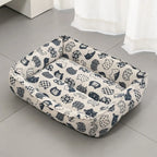Pet Summer Mat Cute Dog Cooling Sofa Breathable Washable Four Seasons For Small Dog Bed Cushion Pet Cat Nest Mat Accessories