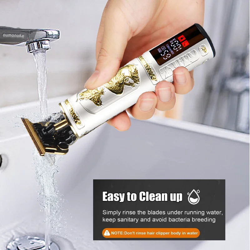 New WaterProof Professional Electric Shaver for Men Razor for Men Mower Beard Trimmer Barber Shaving Machine T9 Hair Clipper