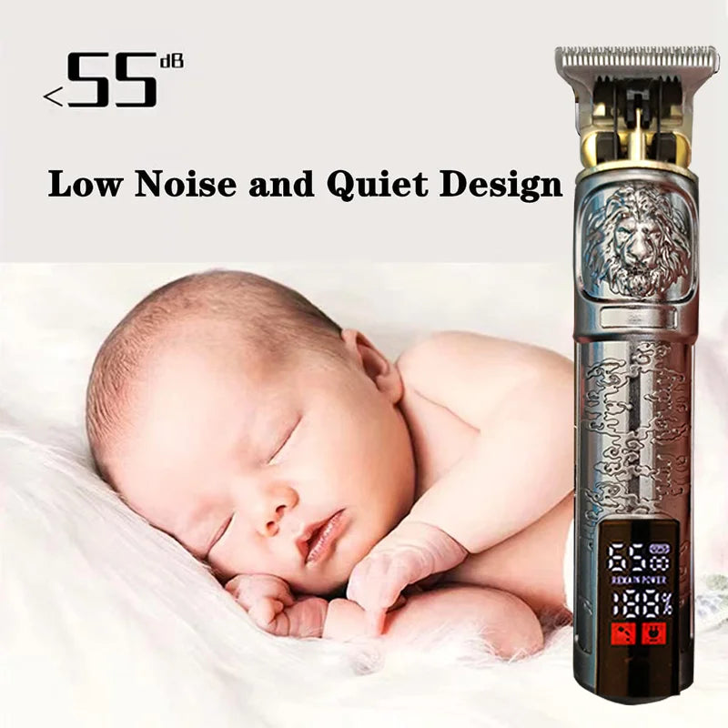 New WaterProof Professional Electric Shaver for Men Razor for Men Mower Beard Trimmer Barber Shaving Machine T9 Hair Clipper