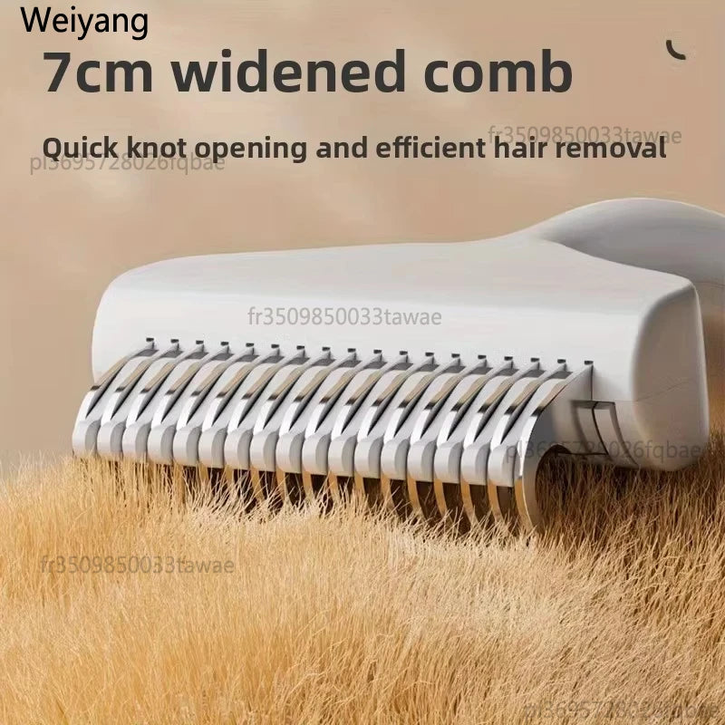 Stainless Steel Dog Hair Removal Brush Comb Pet Hair Remover Brush For Dogs Grooming Tools Pets Dematting Comb Dogs Accessories